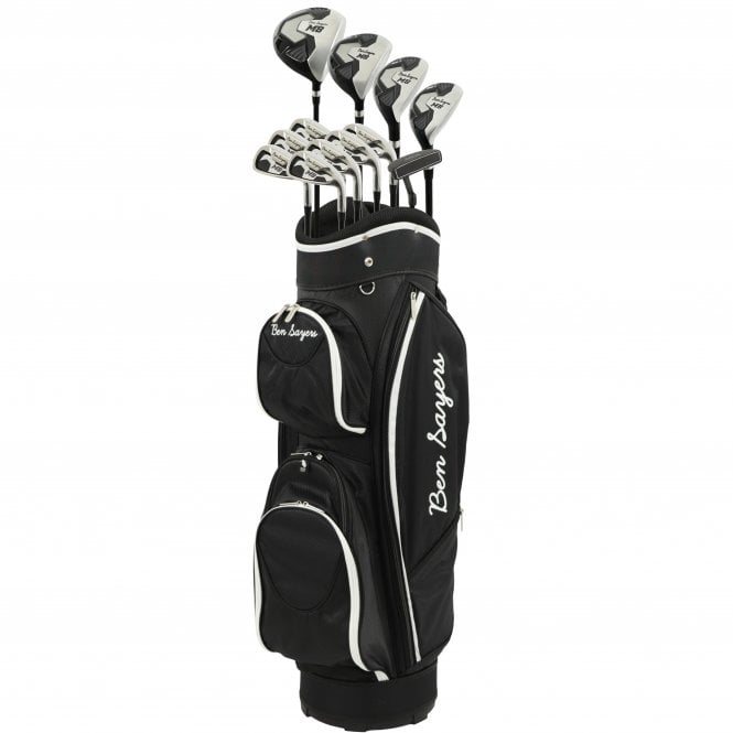Ben Sayers M8 13-Piece Cart Bag Ladies Golf Package Set - Graphite