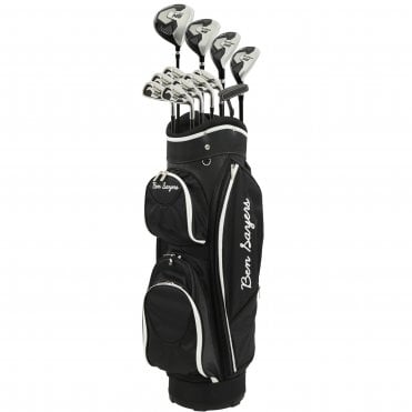 Ben Sayers M8 13-Piece Cart Bag Ladies Golf Package Set - Graphite