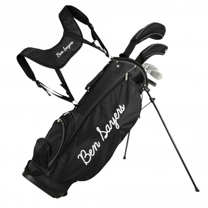 Ben Sayers M8 6-Club Stand Bag Youth Golf Package Set - Graphite